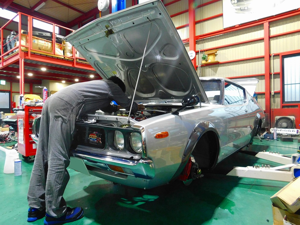 本日のピットハウス 10 18 ケンメリｇｔｒ 車検整備 滋賀県彦根市のピットハウス