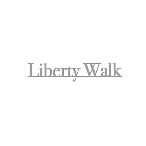 LIBERTY WALK アンダーラインロゴ 大 Silver