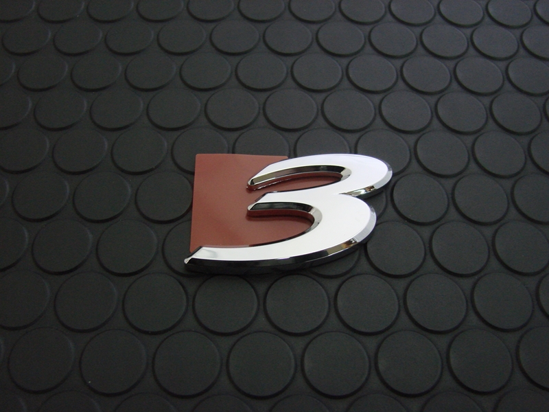 3 REAR EMBLEM