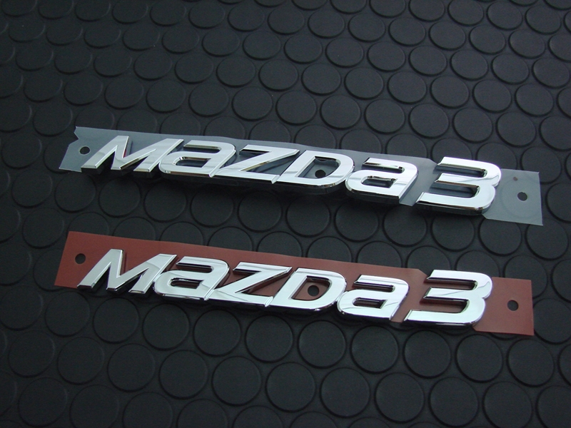 MAZDA 3 REAR EMBLEM