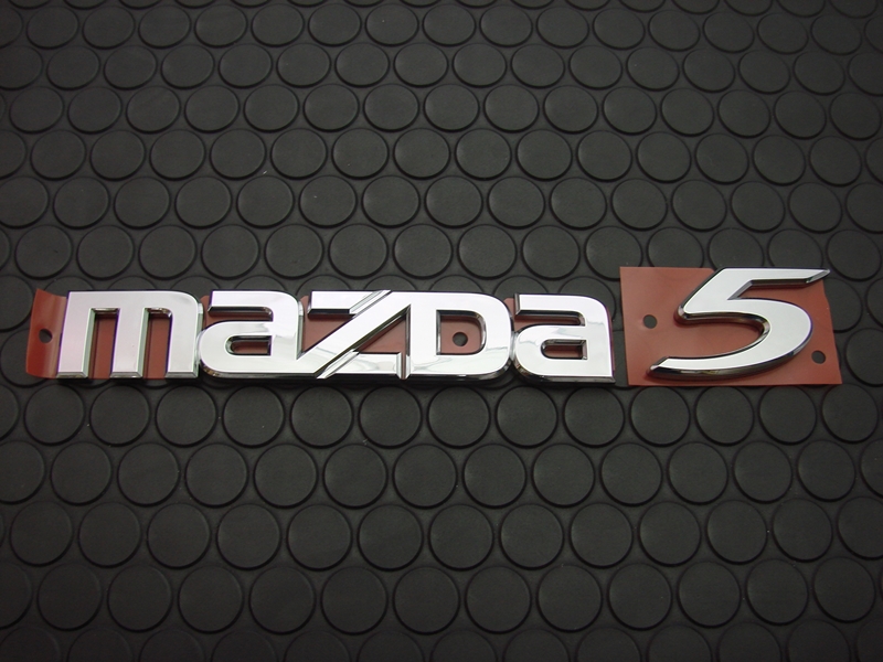 MAZDA 5 REAR EMBLEM