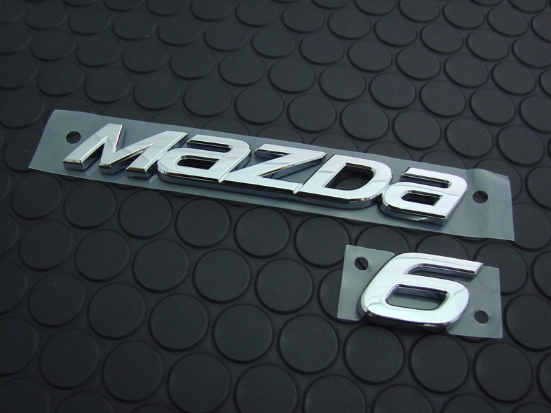 MAZDA 6 REAR EMBLEM