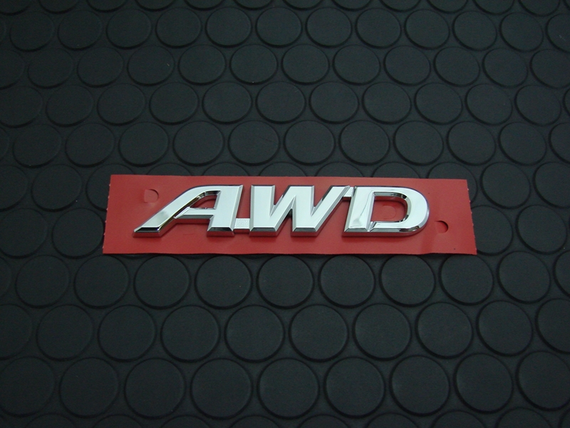 REAR AWD EMBLEM