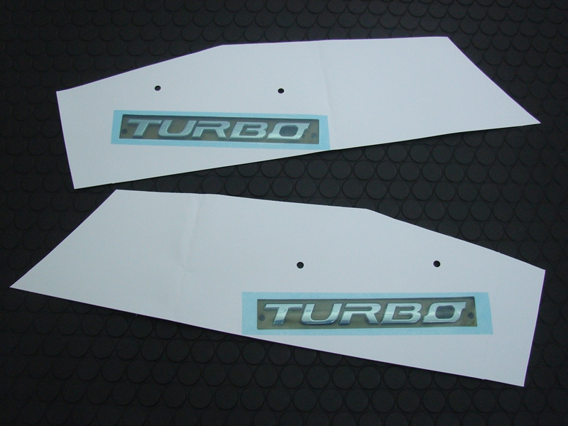 SIDE TURBO EMBLEM