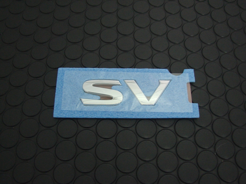 REAR SV EMBLEM