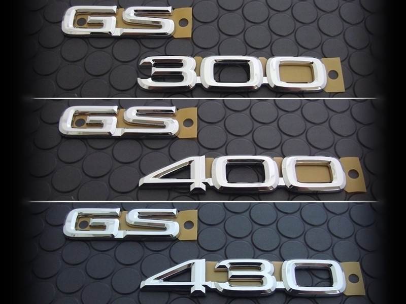 GS300/400/430 EMBLEM