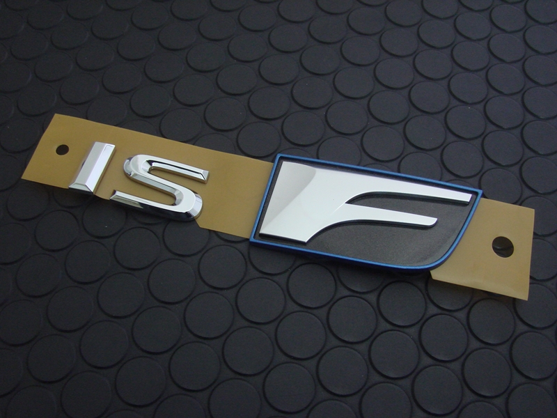 IS F REAR EMBLEM