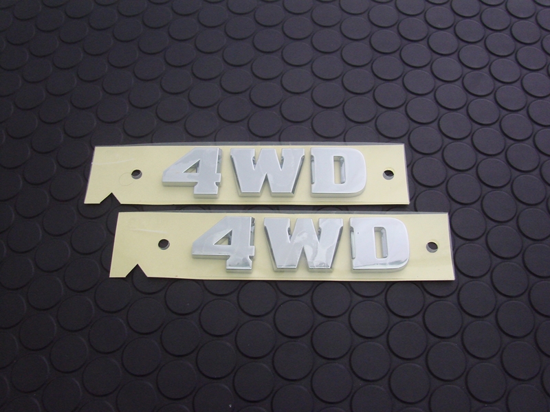 4WD EMBLEM