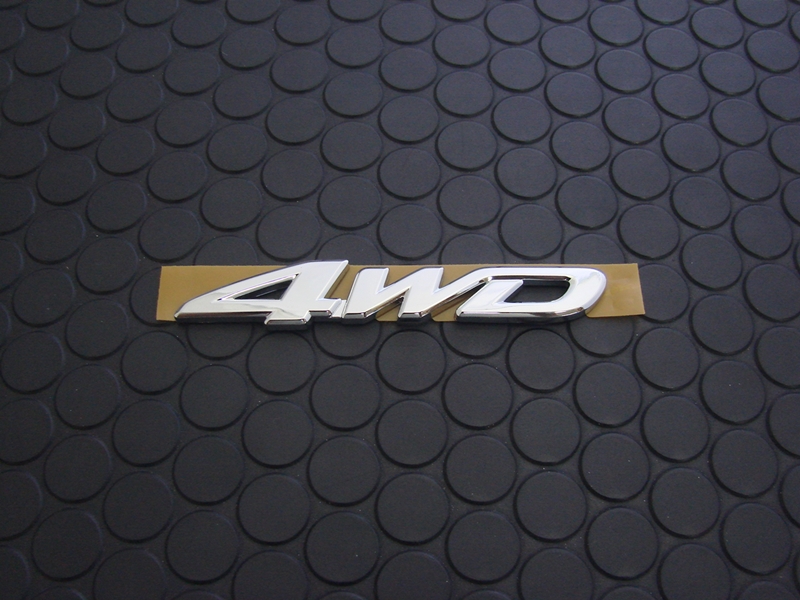 4WD EMBLEM