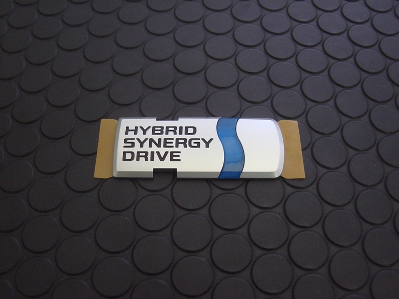 HYBRID SYNERGY DRIVE EMBLEM