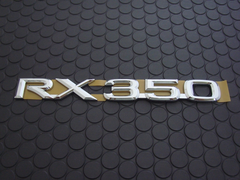 RX350 EMBLEM