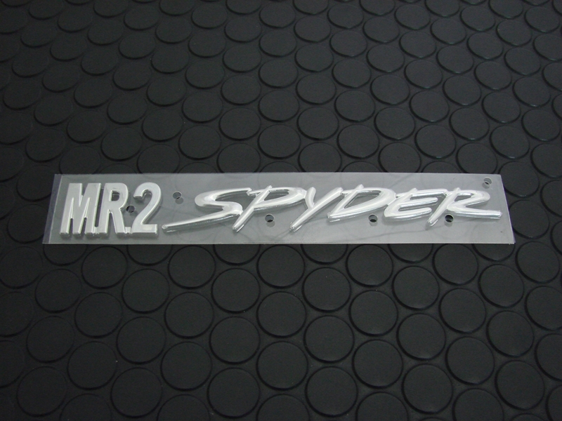 MR2 SPYDER EMBLEM