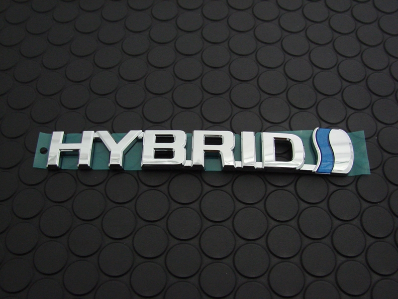 REAR HYBRID EMBLEM