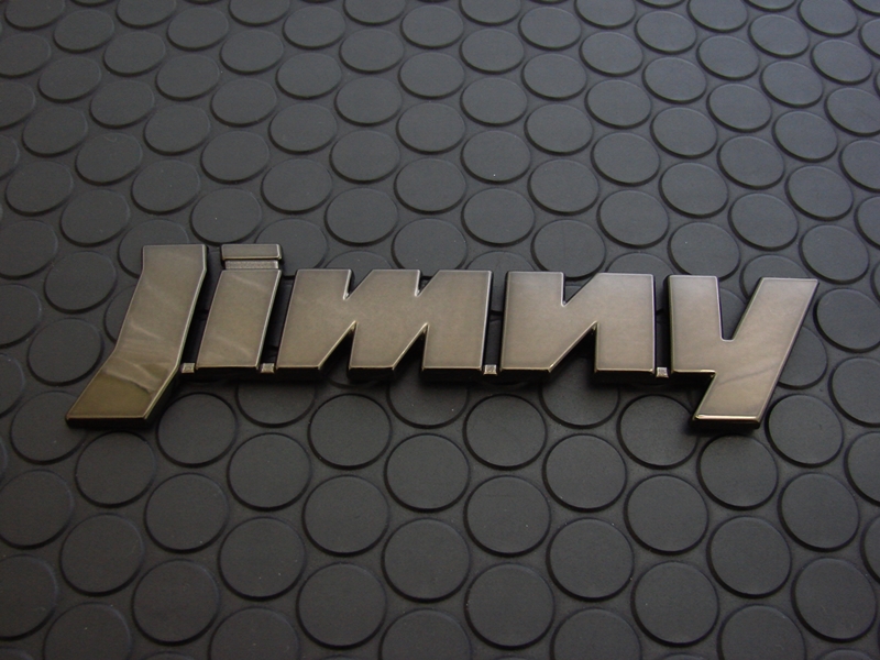 REAR「Jimny」EMBLEM（ブラッククローム）