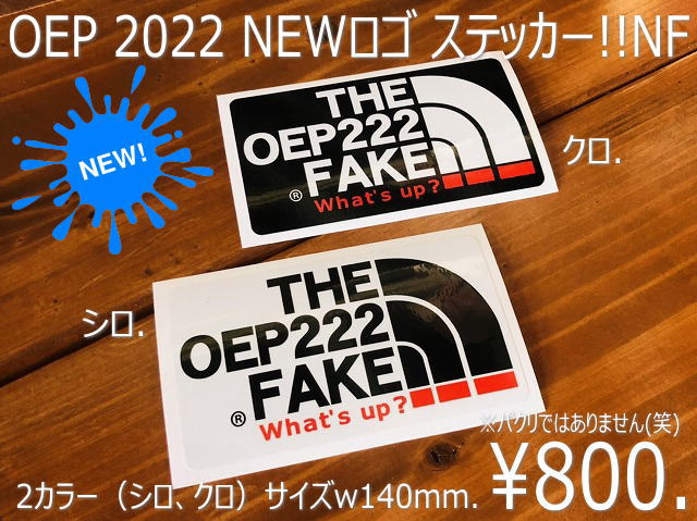 2022 NEWロゴステッカー 【税抜800円】NF