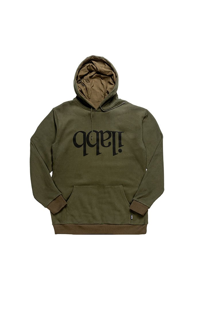 Capsize Fleece Hood - Army Green@p[J[