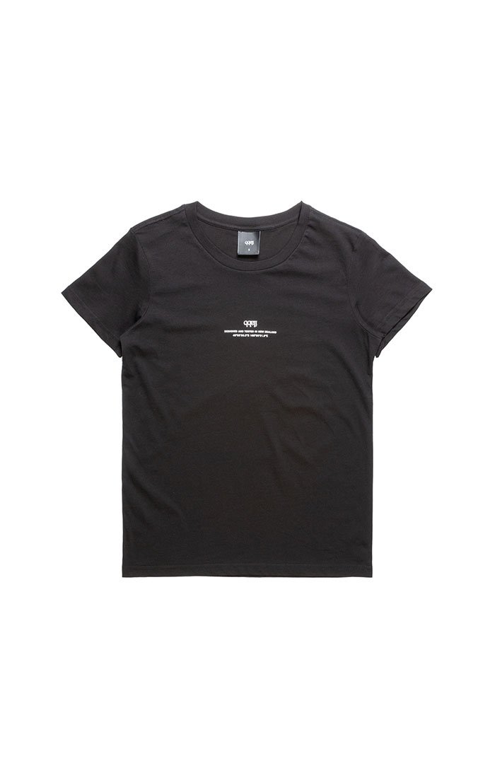 Coordinates Tee Womens - Black@TVc