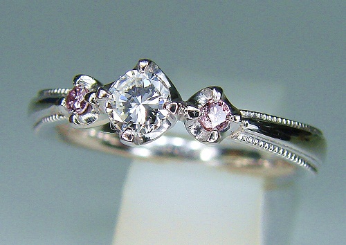 結婚指輪、マリッジリングのオーダー。エンゲージリング ダイヤモンド 