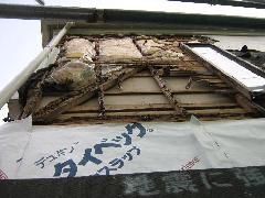 地震被害　外壁工事　四街道市栗山