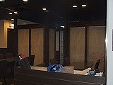 框ドア（建具）愛知県名古屋市の店舗、個室に間仕切り
