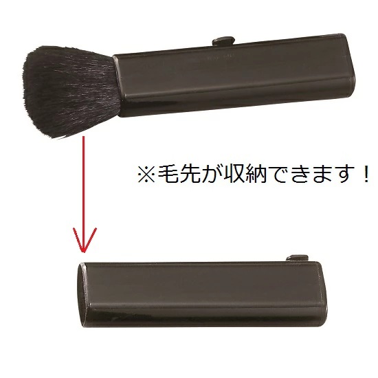 収納式毛バタキ