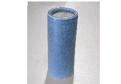 ●花瓶　青油滴投入　7.0寸×一対(2本)