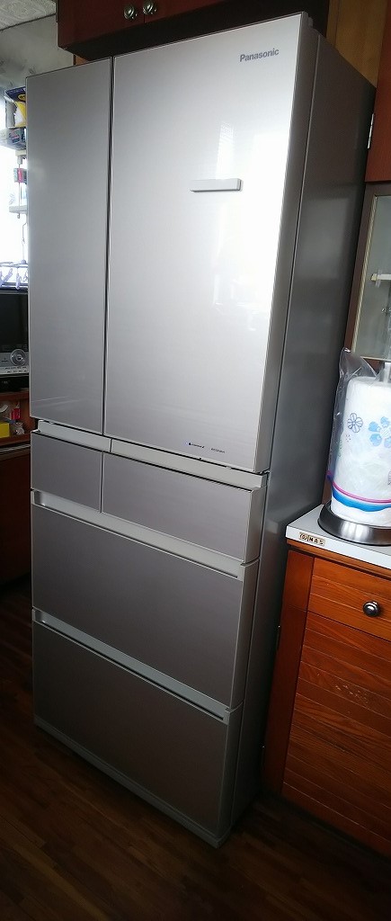 パナソニック製冷蔵庫の納品