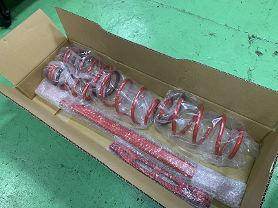 【スイフト】ダウンサス!アンダーバー取り付け!