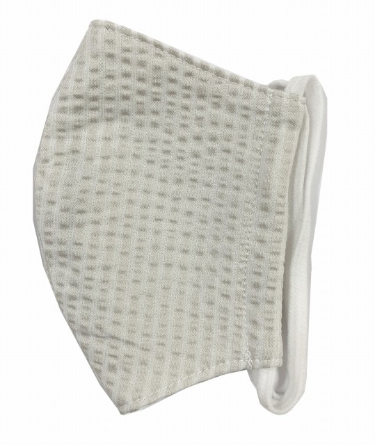 MKクールマックス立体縫製洗えるマスク（Lサイズ）（ライトベージュ）MKLT000M-31