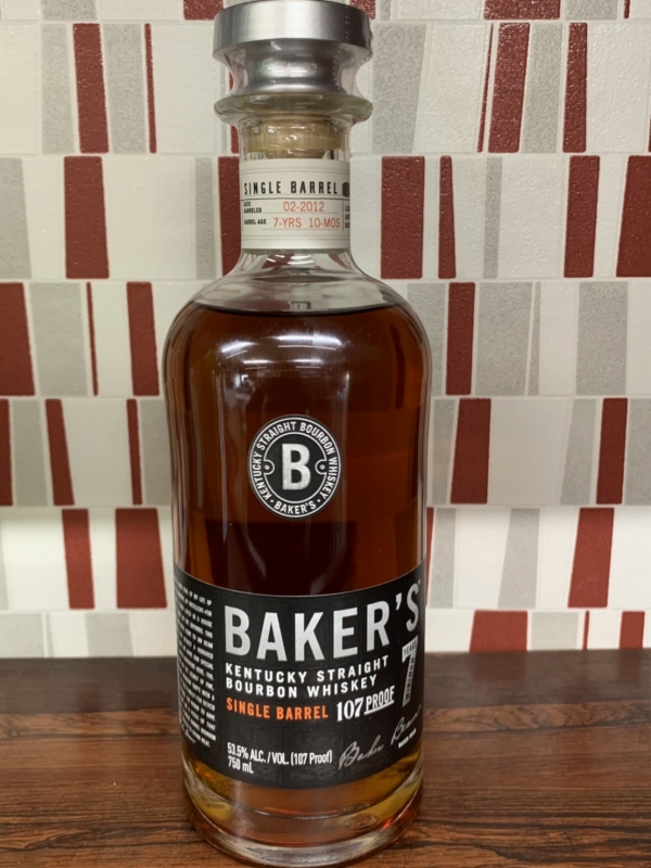 BAKER'S 750ml