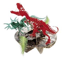 ティラノサウルスvsスティラコサウルス（専用特別台）