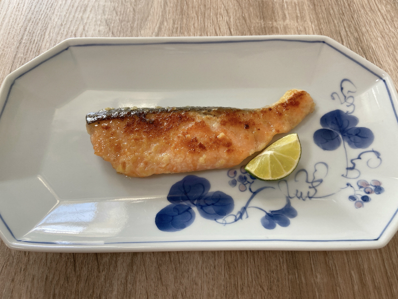 鮭の西京漬け　フライパン調理