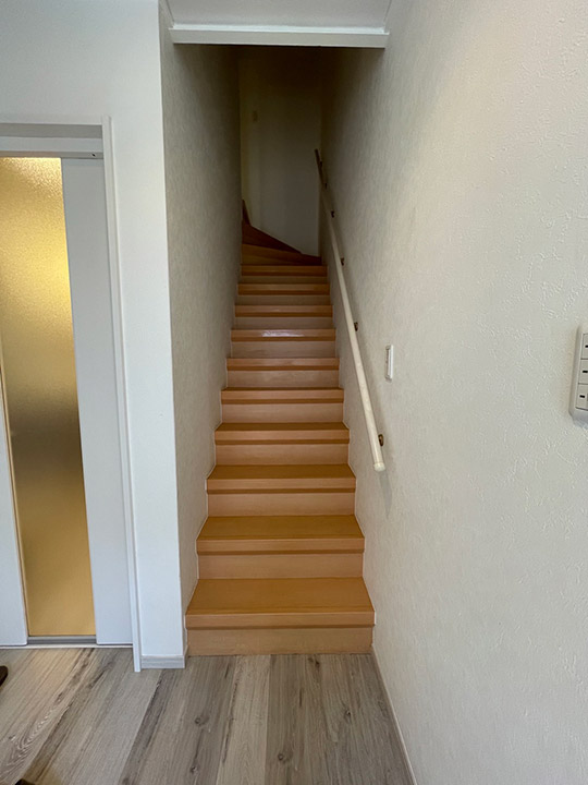 階段リフォーム施工後