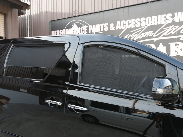 商品一覧 アクア ワンタッチシェード 後席３面セット エアロ ヴェルファイア アルファード プリウス シックスセンス ジュール