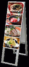 TOKISEI　CCSK-A4Y8RH　カードケーススタンド看板A4横ハイタイプ（両面）