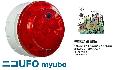 日恵製作所　VK10M-B04JR-GJ　赤　ニコUFO　myubo　電池式　人感センサー付　害獣対策関係