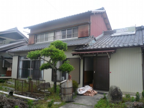 愛知県一宮市の木造２階建て住宅解体工事