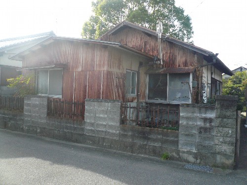 愛知県一宮市の木造平屋建ての住宅解体工事