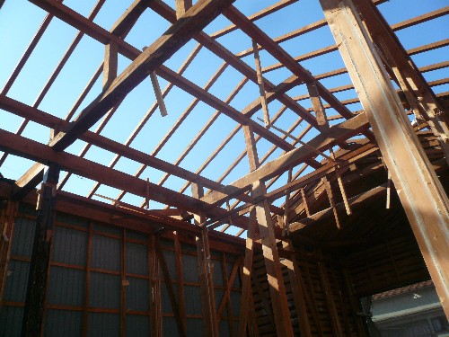 名古屋市の木造2階建て家屋解体工事