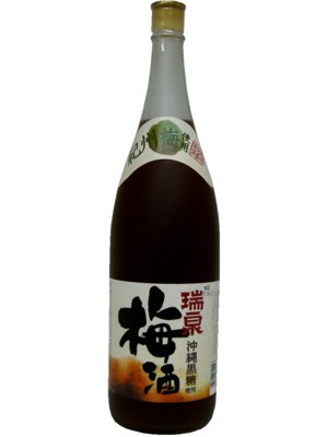 瑞泉 沖縄黒糖使用 梅酒 12°1.8L