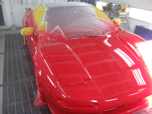 nsx 塗装劣化修理