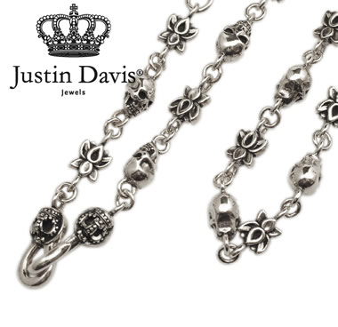 ジャスティンデイビス　ヘビークロス チェーンネックレス 42cm SKULL DIVINE チェーン | ジャスティン デイビス（JUSTIN DAVIS）公式