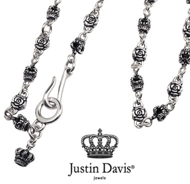 新品◆JUSTIN DAVIS◆WICKED ROSE CHAIN◆50cm◆