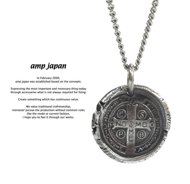 amp japan 13ah-284 coin Necklace