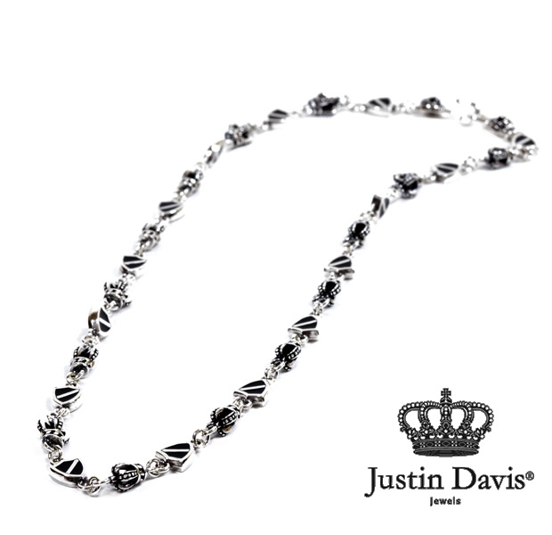 Justin Davis snj190 Crown Shield Link Chain 40cm｜ジャスティン 