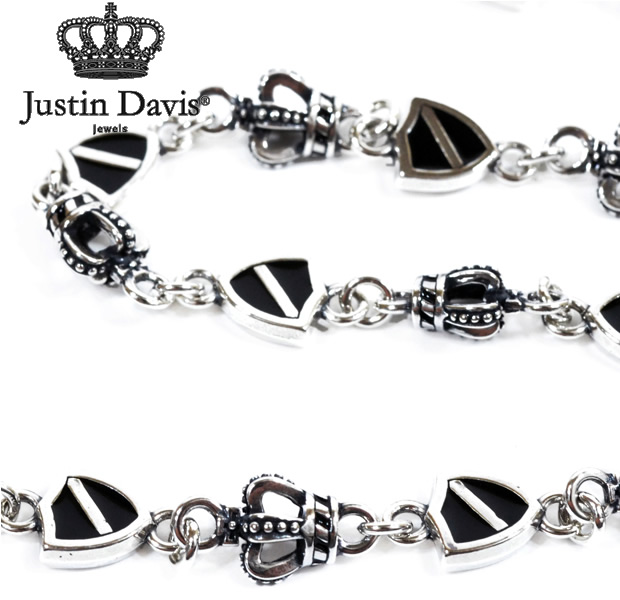 Justin Davis snj190 Crown Shield Link Chain 50cm｜ジャスティン 