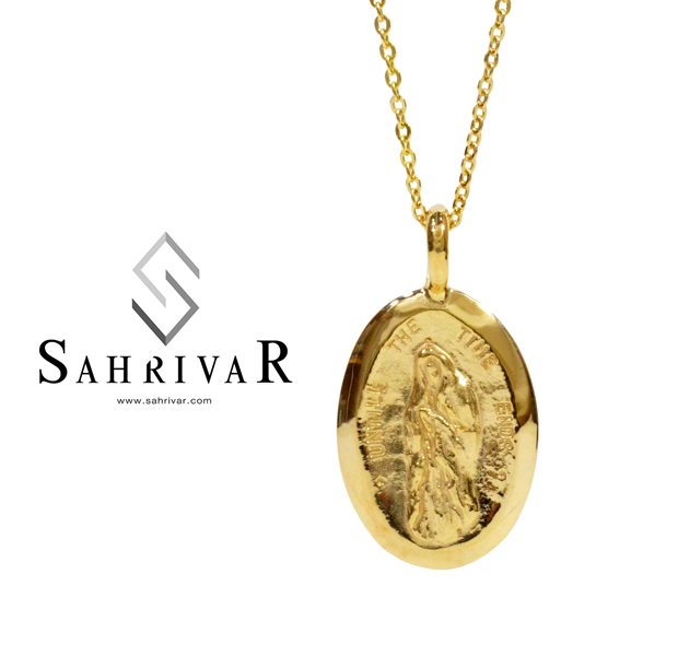 SAHRIVARSN32S12AG Medal Necklace