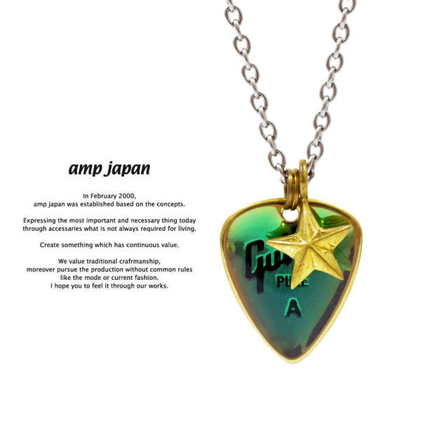 amp japan  11ad-826 color pick necklace/Blue