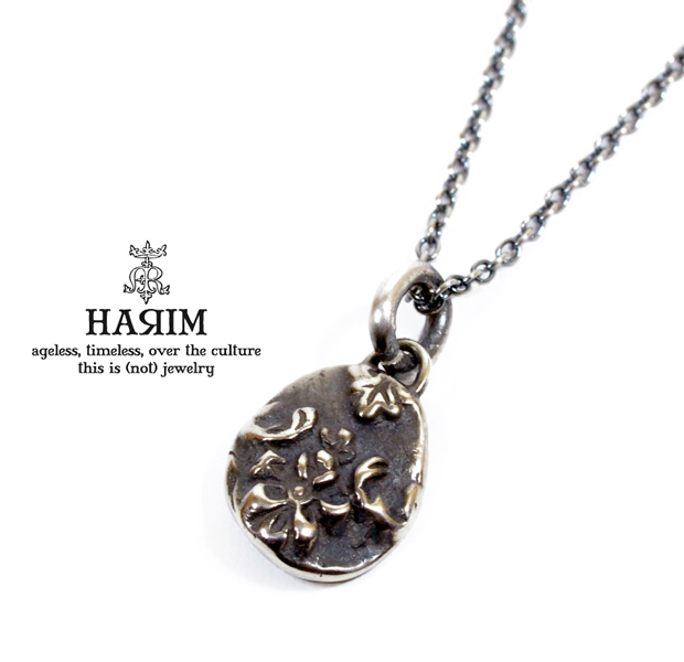 HARIM HRP012SV ancient flower pendant