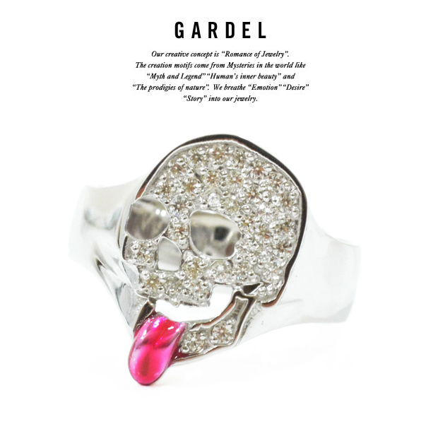 GARDEL gdr067 RAPTURE SKULL RING